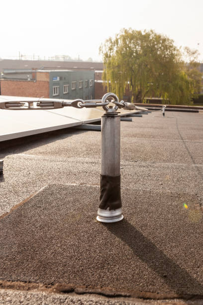 istock safety cable on the roof 1393499368