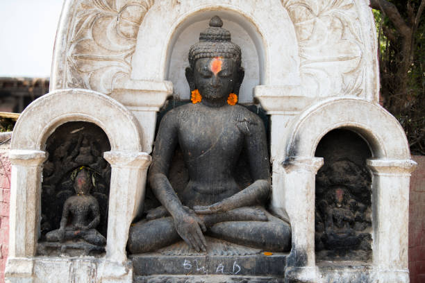 istock Swayambhunath Buddhist temple in Kathmandu. 1393500326