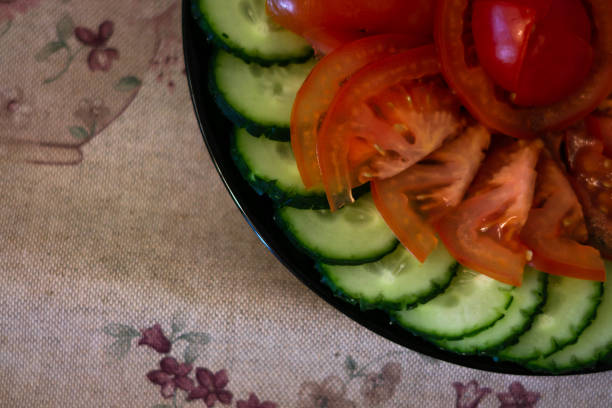 istock close up of a plate with salad 1393519559