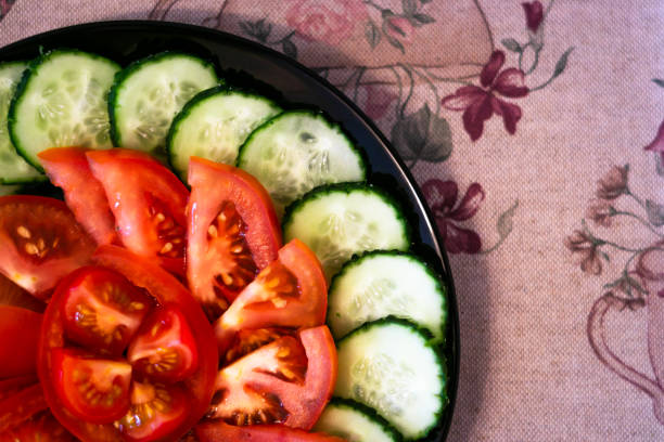 istock close up of a plate with salad 1393519563