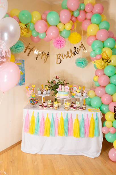 istock sweet counter with cakes and candies 1393529909