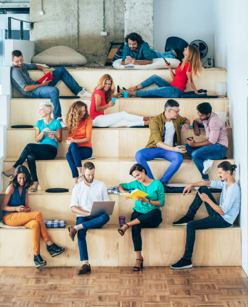 istock Business people with digital devices 1393541166