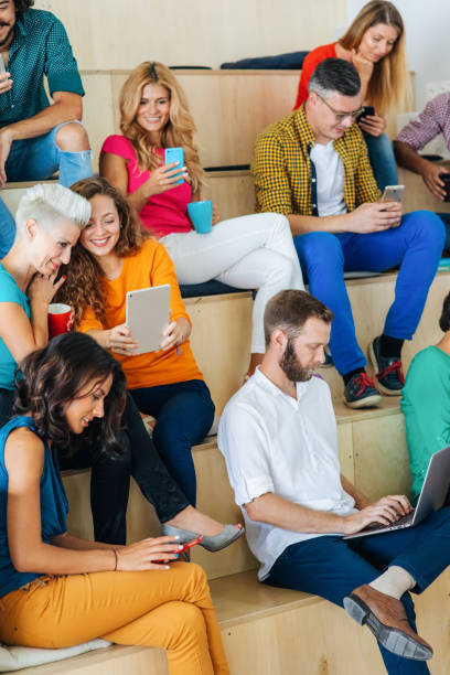 istock Business people with digital devices 1393541169