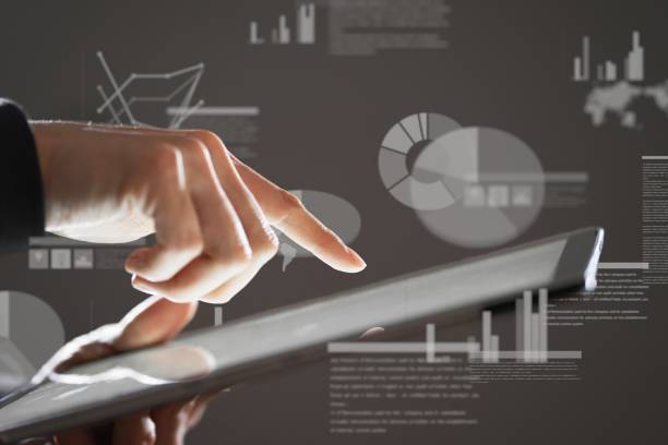 Image of business improvement by mobile device