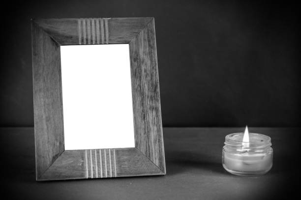 Close-Up Of Picture Frames Against White Background