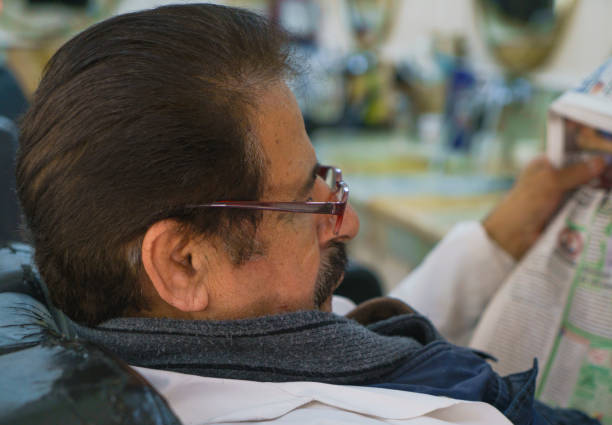 Newspaper, Reading, Senior Men, Relaxation, Retirement