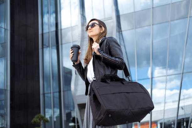 istock Woman with bag 1393585069
