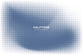 Halftone dots vector texture overlay