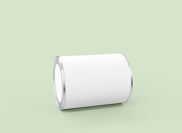 istock Paint Bucket Lying Down on Green Background 1393589744