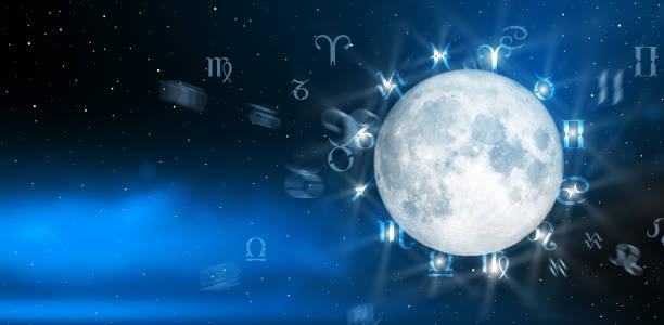 istock Zodiac wheel. Astrology concept. 1393591520
