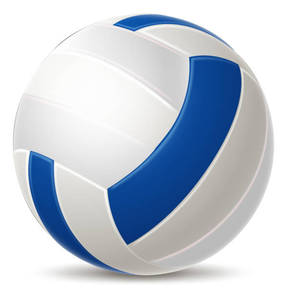 istock Volleyball ball. Realistic summer beach sport symbol 1393593195