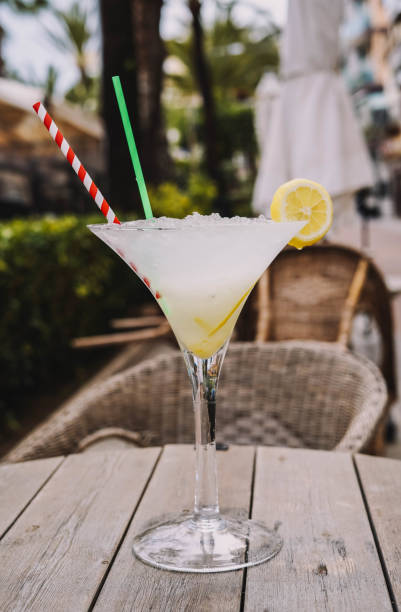 istock A typical margarita cocktail made with lemon and tequila 1393594188