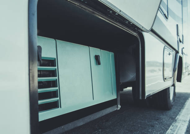 istock Gasoline RV Motorhome On Board Electric Generator 1393621470