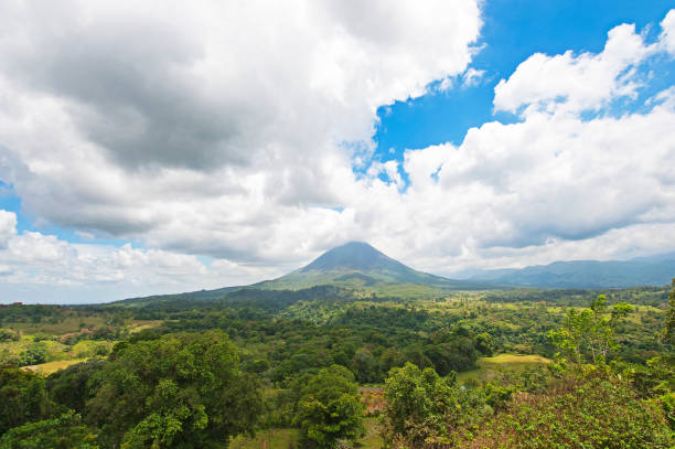 istock Arenal Volcano panoramic, Arenal, Costa Rica. 1393622848