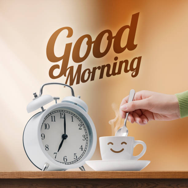 istock Delicious breakfast with hot coffee 1393624377