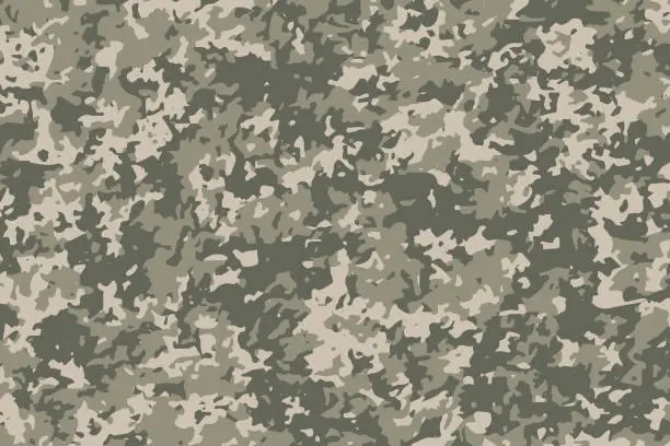 Vector illustration of Camouflage pattern background. Vector illustration eps 10