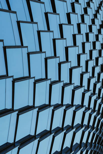 istock Exterior of Skyscraper, Windows of Office Building 1393629236