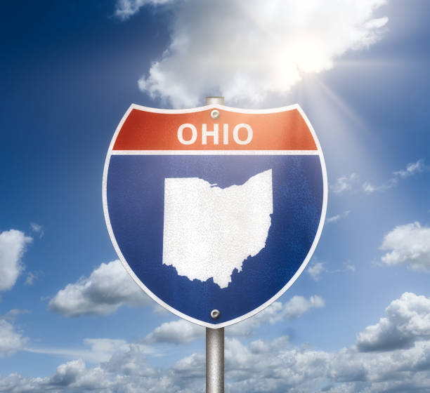 istock Direction to the Buckeye State of Ohio 1393632785