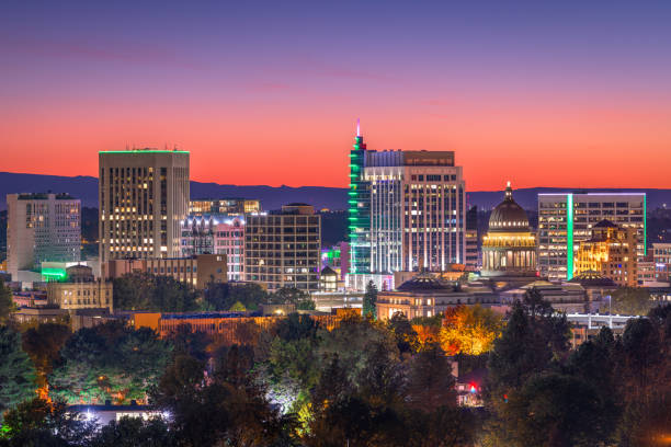 istock Boise, Idaho, USA Downtown Cityscape 1393634741