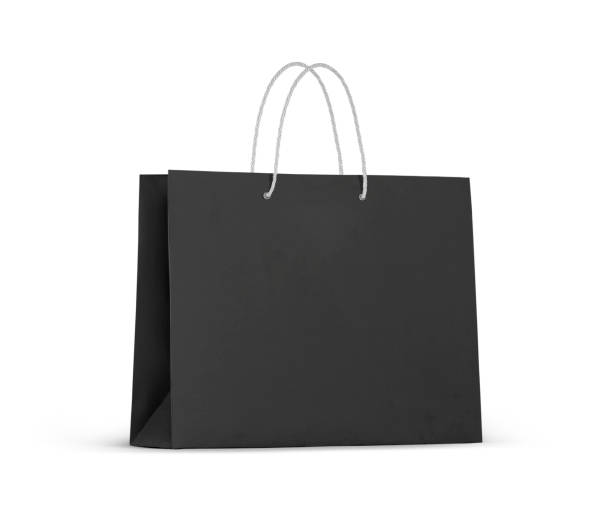 istock black paper bag isolated on a white background 1393636032