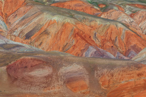 istock Multicolored beautiful mountains in Azerbaijan 1393639647
