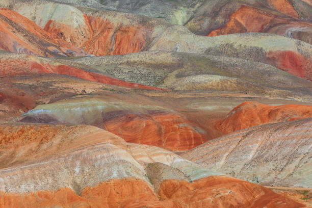 istock Multicolored beautiful mountains in Azerbaijan 1393639668