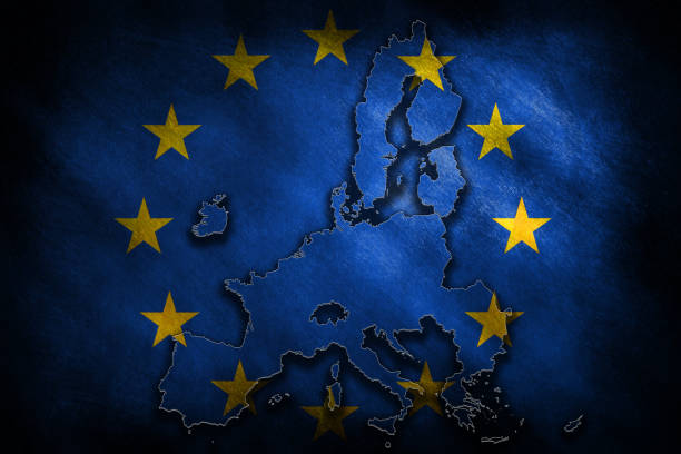 istock The outline of the European Union 1393640929