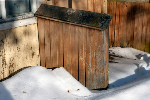 istock house entrance covered with snow 1393641632
