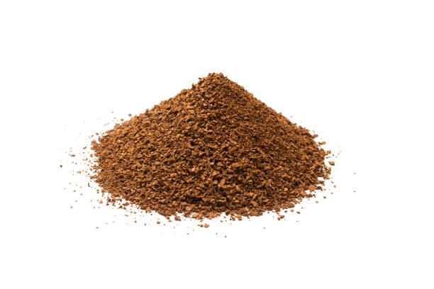 istock Instant coffee isolated on white background. 1393654556