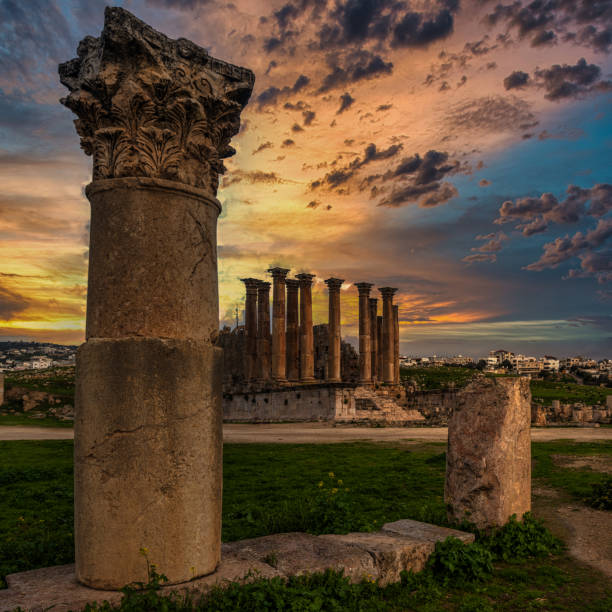 istock Temple of Artemis in Jerash 1393658525