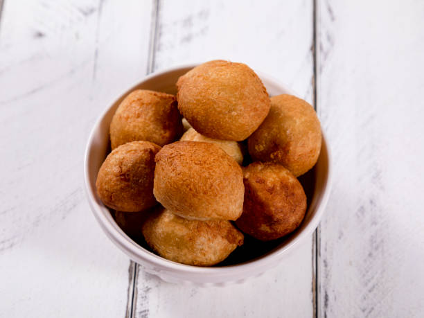 istock Brazilian snacks, stuffed fried balls 1393683283
