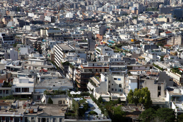 istock Athens City from Acropolis 1393688378