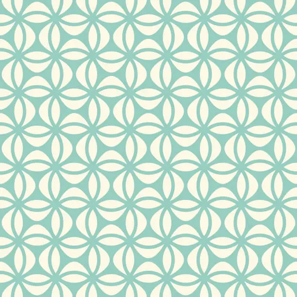 Vector illustration of Seamless Geometric Vector Pattern