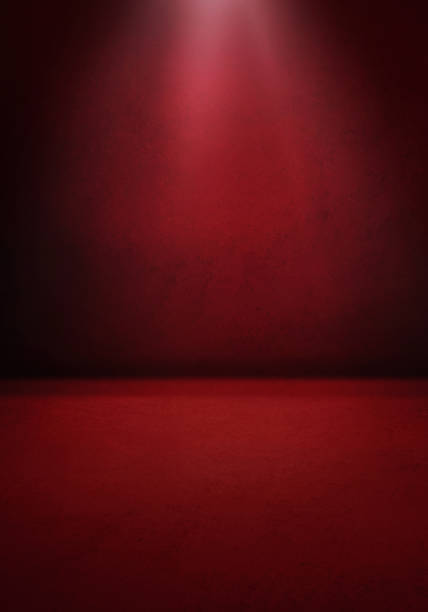 Red textured background stock photo