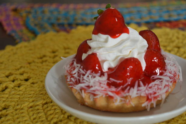 istock small strawberry shortcake with whipped cream 1393708669