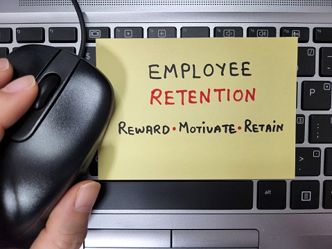Employee Retention using means of rewards, staff benefits and motivational support.