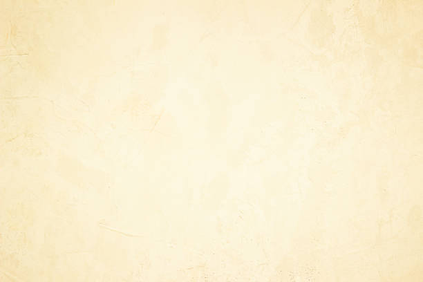 istock Old concrete wall texture background. Close up retro plain cream color cement material surface rough for show or advertise promote product content on display and brown paper design element concept. 1393725399