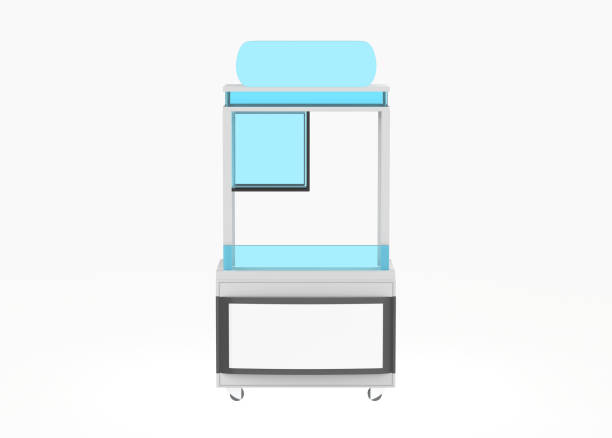 istock food Trolley Cart 1393730016