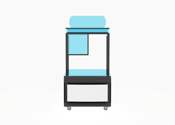 istock food Trolley Cart 1393730028