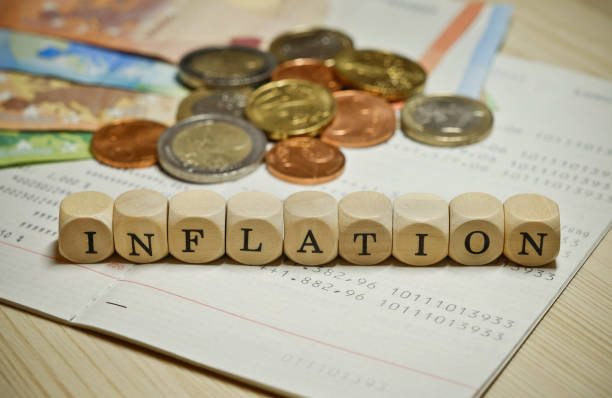 Inflation - Europe in crisis stock photo