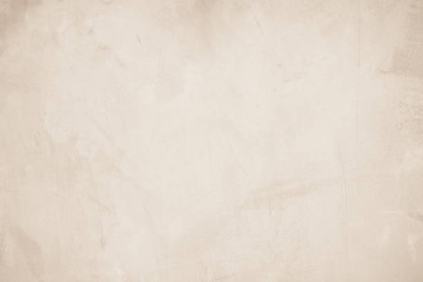 istock Cream concrete wall texture background for interiors or outdoor exposed surface polished distress. Cement have sand and stone of tone vintage, natural patterns old antique, design art work floor. 1393736298