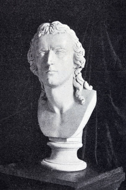 istock Duchess Anna Amalia Library in Weimar, Friedrich Schiller Bust 1393741582