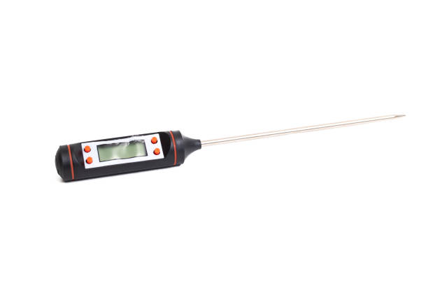 istock Thermometer for measuring temperature while cooking iolated 1393741660