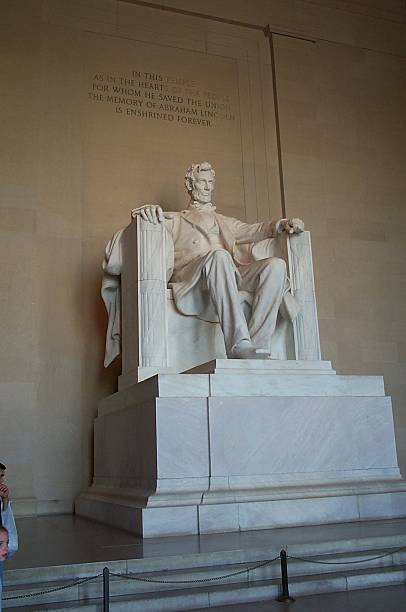 Monumento a Lincoln - foto de stock