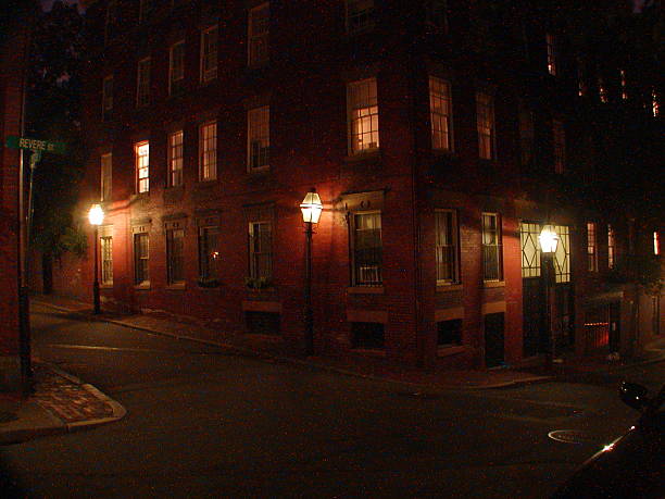 Gas Lights, Beacon Hill, Boston, MA