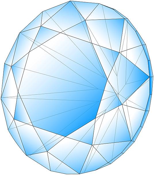 3D Diamond stock photo