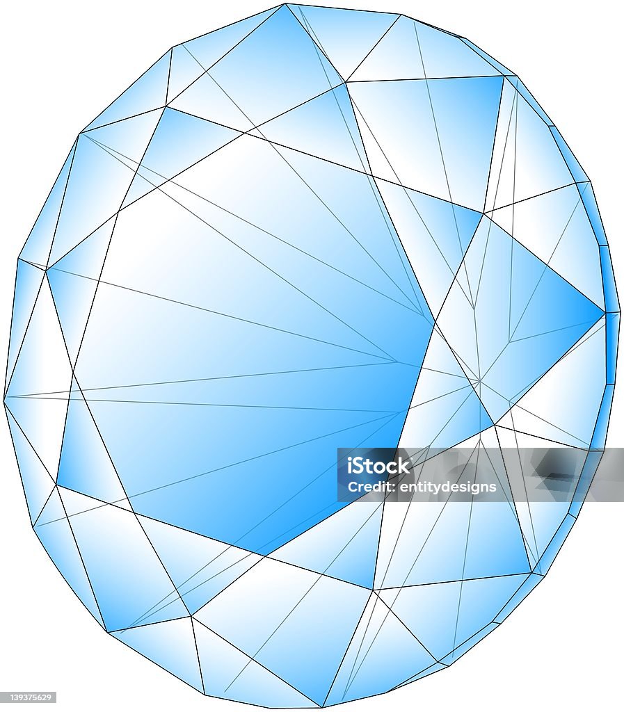 3 D Diamond - Foto de stock de Cortar - Atividade royalty-free