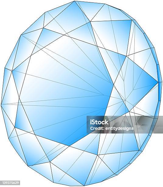 Foto de 3 D Diamond e mais fotos de stock de Cortar - Atividade - Cortar - Atividade, Corte Transversal, Diamante - Pedra preciosa