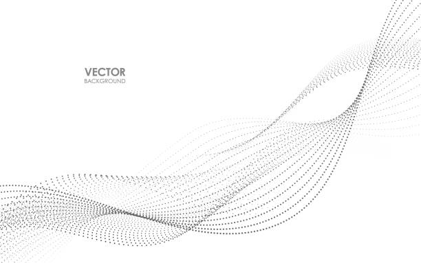 Abstract gray wave on white background. Vector illustration. Abstract gray wave on white background. Vector illustration. s shape stock illustrations