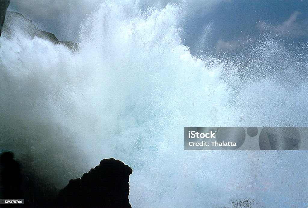 Furioso oceano ad alta risoluzione - Foto stock royalty-free di Acqua